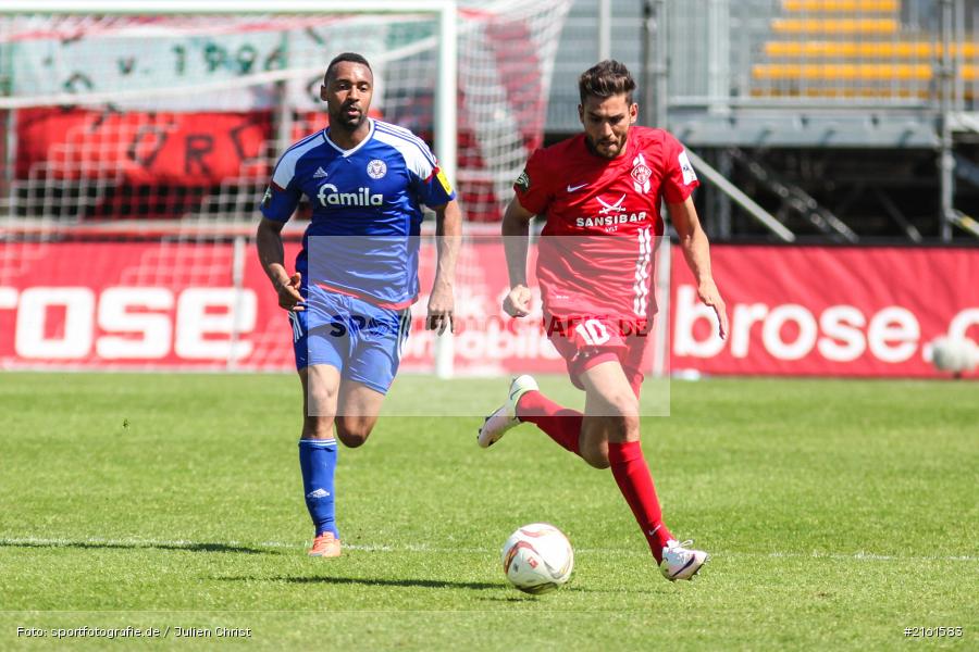 Nejmeddin Daghfous, 07.05.2016, flyeralarm Arena, Würzburg, 3. Liga, Fussball, Holstein Kiel, FC Würzburger Kickers - Bild-ID: 2161583