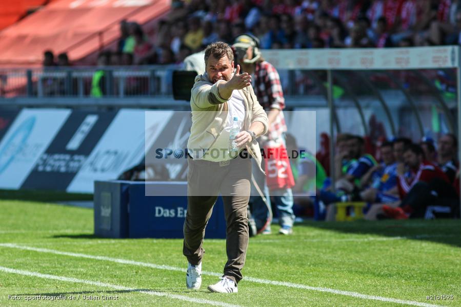 Bernd Hollerbach, 07.05.2016, flyeralarm Arena, Würzburg, 3. Liga, Fussball, Holstein Kiel, FC Würzburger Kickers - Bild-ID: 2161593