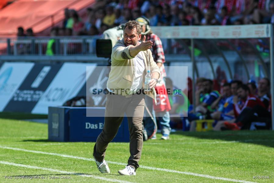 Bernd Hollerbach, 07.05.2016, flyeralarm Arena, Würzburg, 3. Liga, Fussball, Holstein Kiel, FC Würzburger Kickers - Bild-ID: 2161594