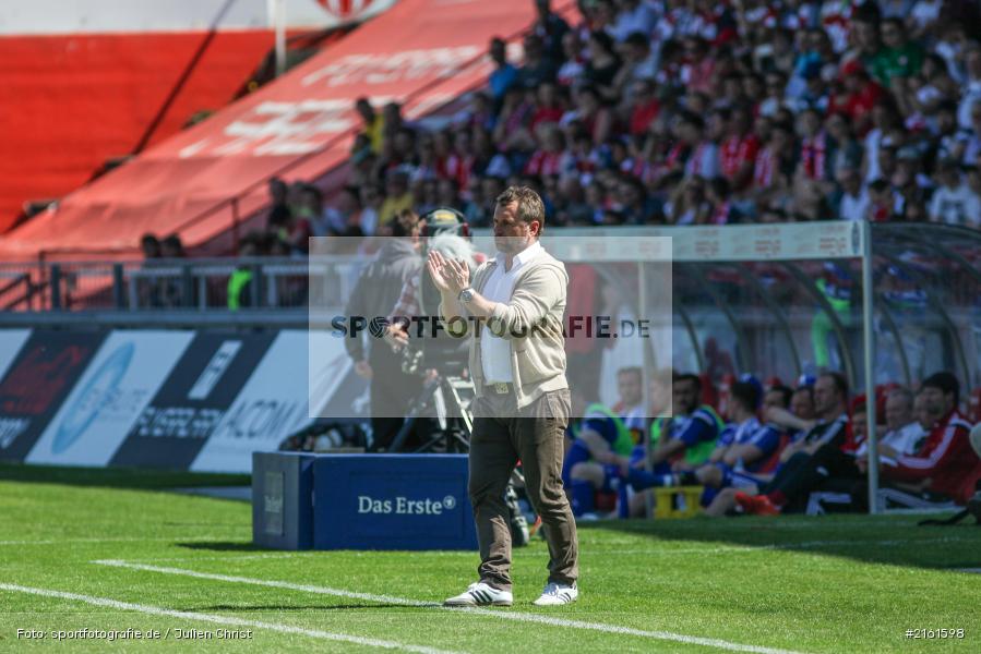 Bernd Hollerbach, 07.05.2016, flyeralarm Arena, Würzburg, 3. Liga, Fussball, Holstein Kiel, FC Würzburger Kickers - Bild-ID: 2161598