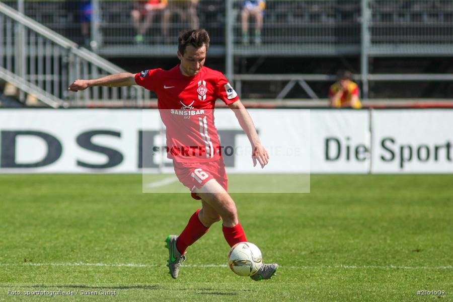Peter Kurzweg, 07.05.2016, flyeralarm Arena, Würzburg, 3. Liga, Fussball, Holstein Kiel, FC Würzburger Kickers - Bild-ID: 2161609