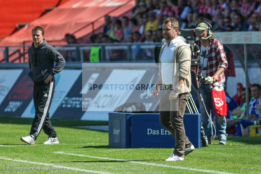 Bernd Hollerbach, 07.05.2016, flyeralarm Arena, Würzburg, 3. Liga, Fussball, Holstein Kiel, FC Würzburger Kickers - Bild-ID: 2161612