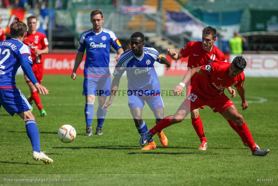 Elia Soriano, 07.05.2016, flyeralarm Arena, Würzburg, 3. Liga, Fussball, Holstein Kiel, FC Würzburger Kickers - Bild-ID: 2161613