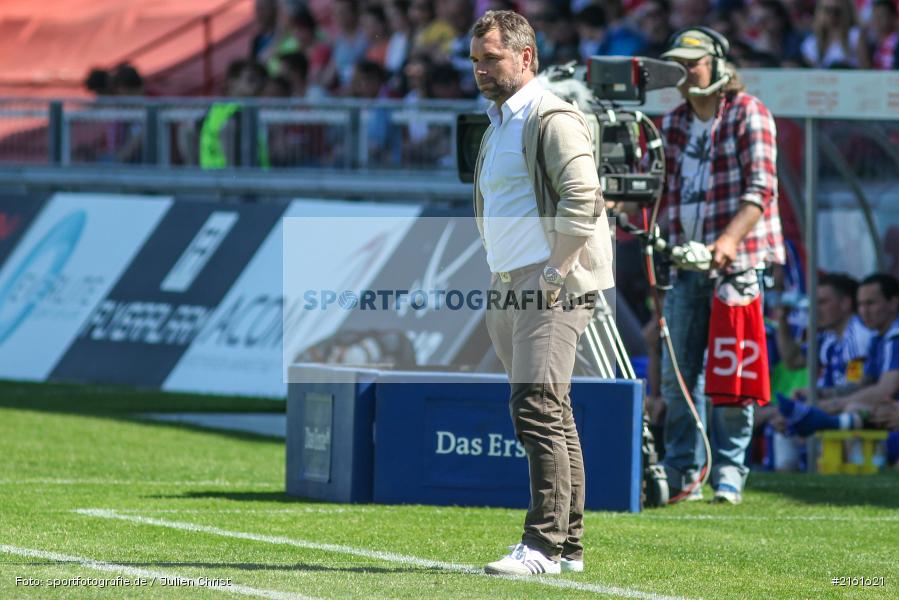 Bernd Hollerbach, 07.05.2016, flyeralarm Arena, Würzburg, 3. Liga, Fussball, Holstein Kiel, FC Würzburger Kickers - Bild-ID: 2161621