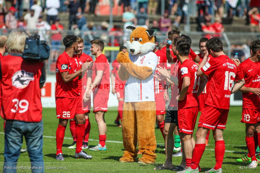 07.05.2016, flyeralarm Arena, Würzburg, 3. Liga, Fussball, Holstein Kiel, FC Würzburger Kickers - Bild-ID: 2161636