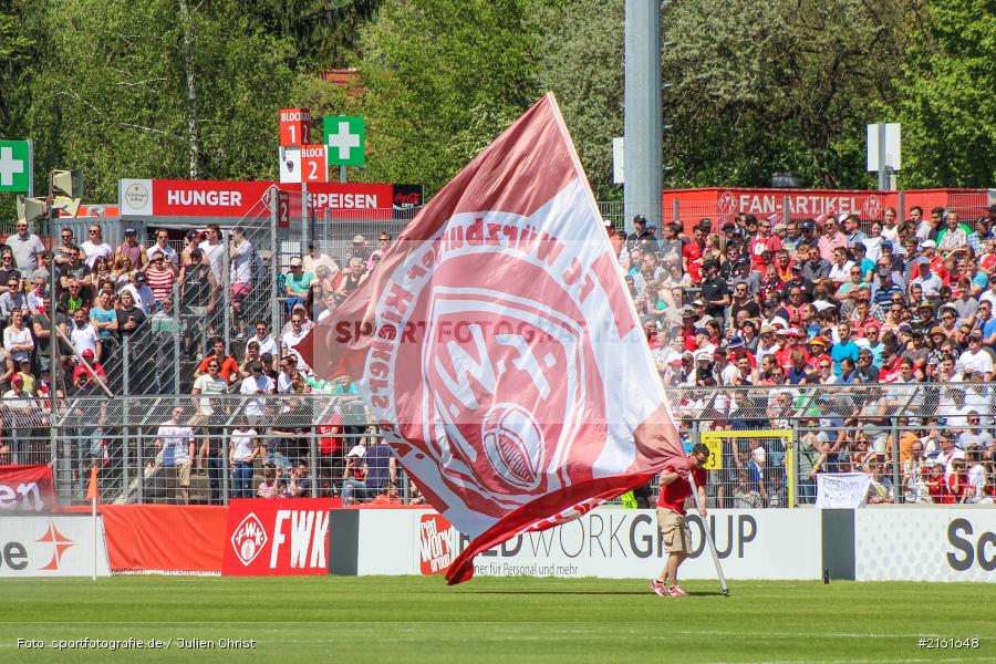 07.05.2016, flyeralarm Arena, Würzburg, 3. Liga, Fussball, Holstein Kiel, FC Würzburger Kickers - Bild-ID: 2161648