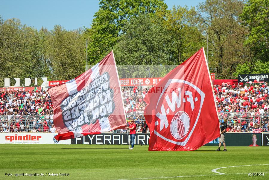 07.05.2016, flyeralarm Arena, Würzburg, 3. Liga, Fussball, Holstein Kiel, FC Würzburger Kickers - Bild-ID: 2161654