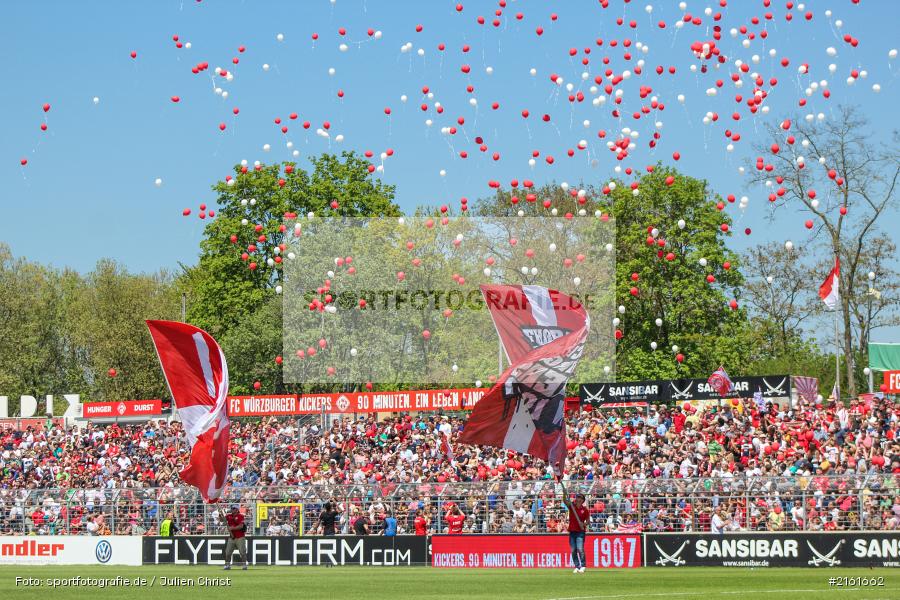 07.05.2016, flyeralarm Arena, Würzburg, 3. Liga, Fussball, Holstein Kiel, FC Würzburger Kickers - Bild-ID: 2161662