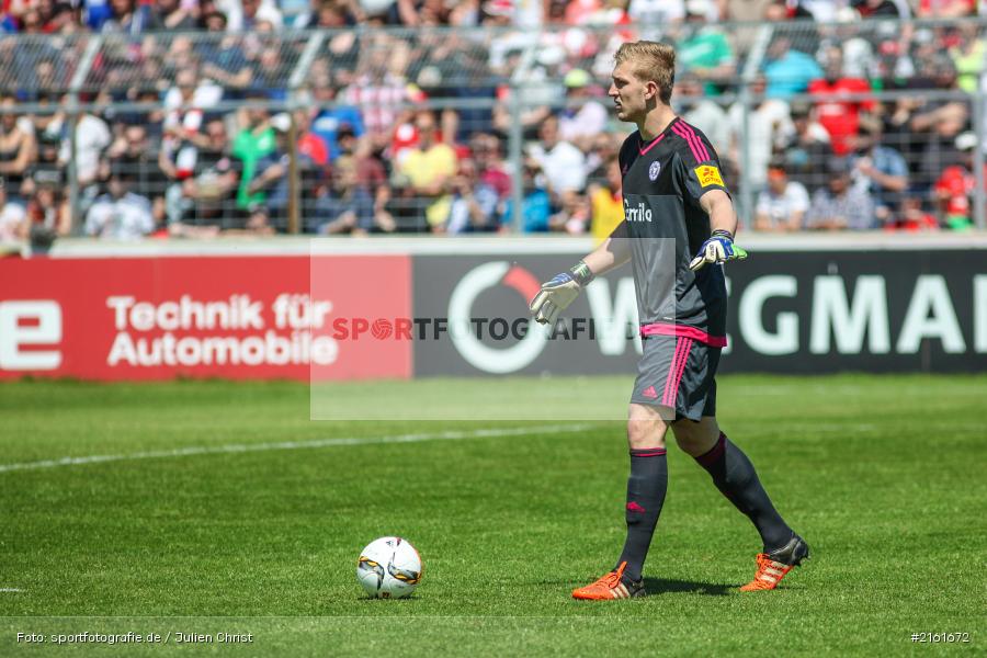 Robin Zentner, 07.05.2016, flyeralarm Arena, Würzburg, 3. Liga, Fussball, Holstein Kiel, FC Würzburger Kickers - Bild-ID: 2161672