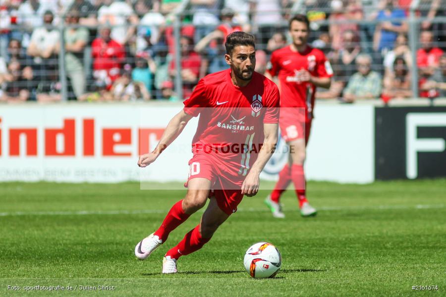Nejmeddin Daghfous, 07.05.2016, flyeralarm Arena, Würzburg, 3. Liga, Fussball, Holstein Kiel, FC Würzburger Kickers - Bild-ID: 2161674