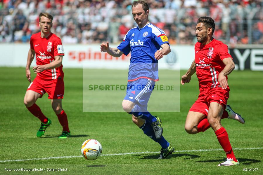 07.05.2016, flyeralarm Arena, Würzburg, 3. Liga, Fussball, Holstein Kiel, FC Würzburger Kickers - Bild-ID: 2161677