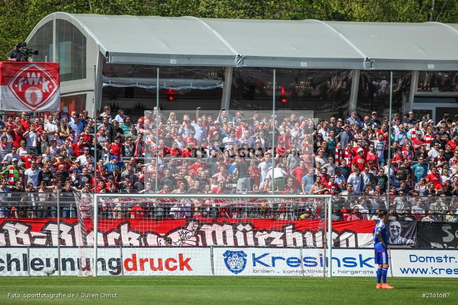 07.05.2016, flyeralarm Arena, Würzburg, 3. Liga, Fussball, Holstein Kiel, FC Würzburger Kickers - Bild-ID: 2161687