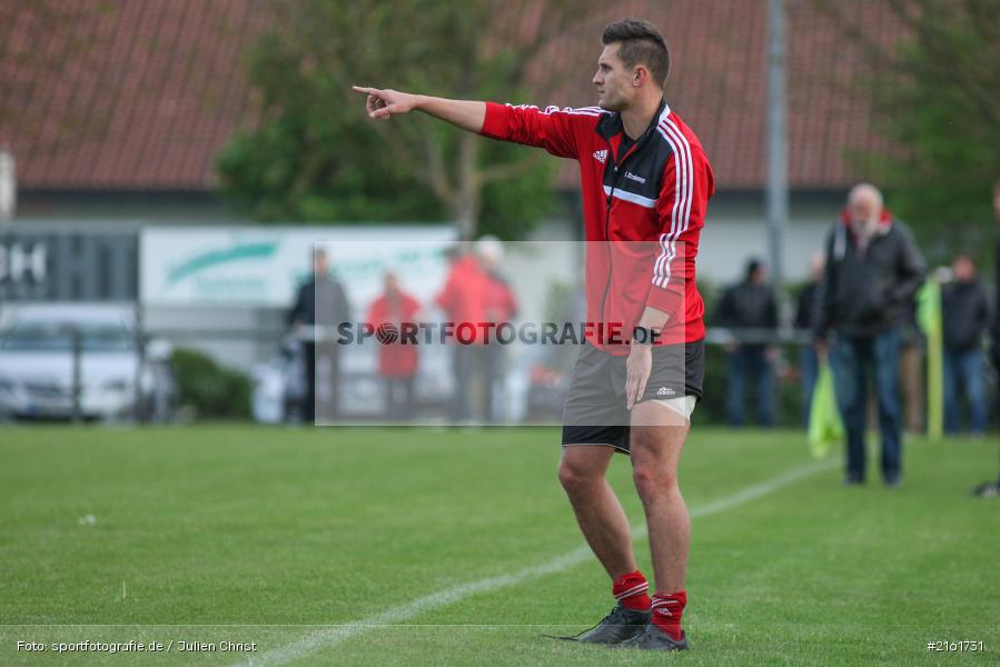 Benedikt Strohmenger, Retzbach, 16.05.2016, Fussball, Kreisliga Würzburg, SV Birkenfeld, TSV Retzbach - Bild-ID: 2161731