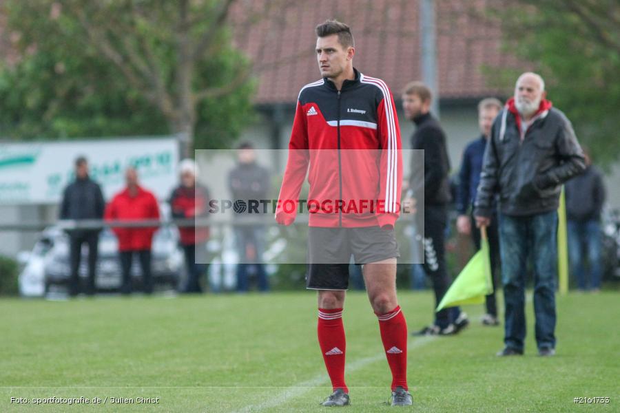 Benedikt Strohmenger, Retzbach, 16.05.2016, Fussball, Kreisliga Würzburg, SV Birkenfeld, TSV Retzbach - Bild-ID: 2161733