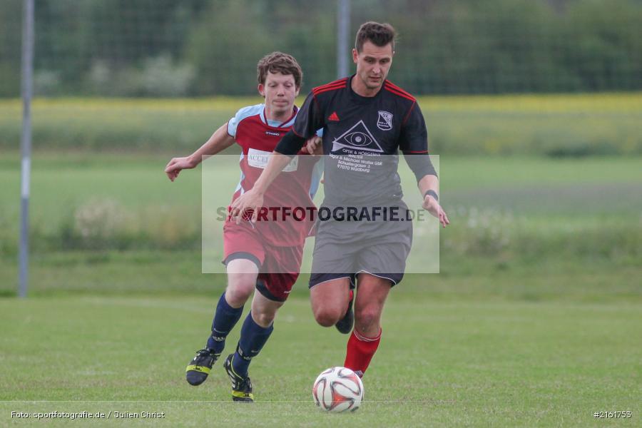 Marco Schrenker, Benedikt Strohmenger, 16.05.2016, Gruppe 2, Kreisliga Würzburg, Fussball, SV Birkenfeld, TSV Retzbach - Bild-ID: 2161753