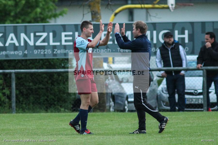 Matthias Frank, Dominic Hessdoerfer, 16.05.2016, Gruppe 2, Kreisliga Würzburg, Fussball, SV Birkenfeld, TSV Retzbach - Bild-ID: 2161816