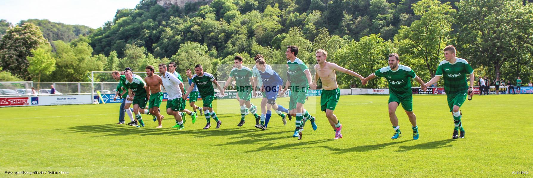 Aufstieg, Meisterschaft, 22.05.2016, Fussball, Gruppe 2, Kreisliga Würzburg, FSV Zellingen, FV Karlstadt - Bild-ID: 2161842