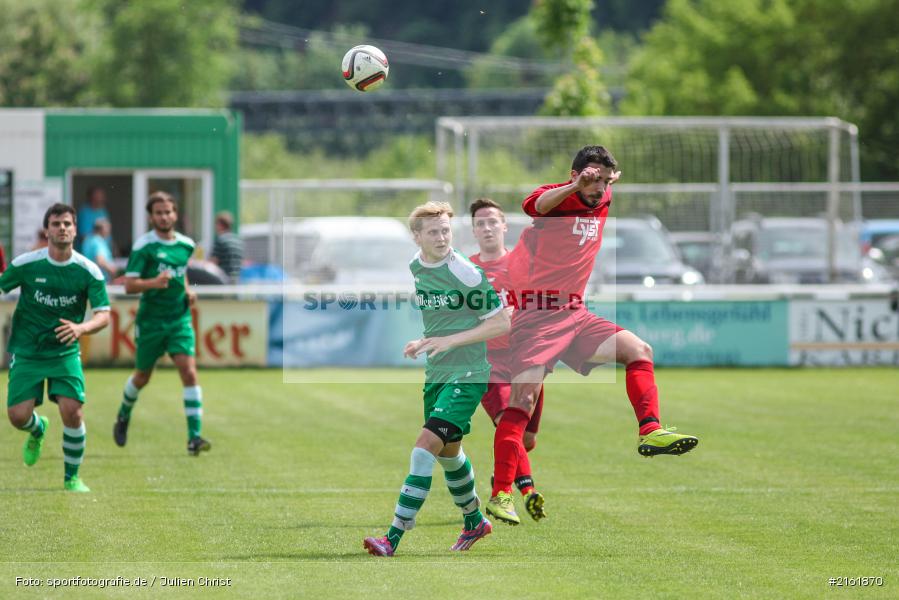 Yusuf Gürler, Felix Strohmenger, 22.05.2016, Meisterschaft, Gruppe 2, Kreisliga Würzburg, Fussball, FSV Zellingen, FV Karlstadt - Bild-ID: 2161870 Yusuf Gürler, Felix Strohmenger, 22.05.2016, Meisterschaft, Gruppe 2, Kreisliga Würzburg, Fussball, FSV Zellingen, FV Karlstadt - Bild-ID: 2161870