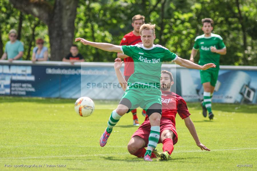 Yusuf Gürler, Felix Strohmenger, 22.05.2016, Meisterschaft, Gruppe 2, Kreisliga Würzburg, Fussball, FSV Zellingen, FV Karlstadt - Bild-ID: 2161882 Yusuf Gürler, Felix Strohmenger, 22.05.2016, Meisterschaft, Gruppe 2, Kreisliga Würzburg, Fussball, FSV Zellingen, FV Karlstadt - Bild-ID: 2161882