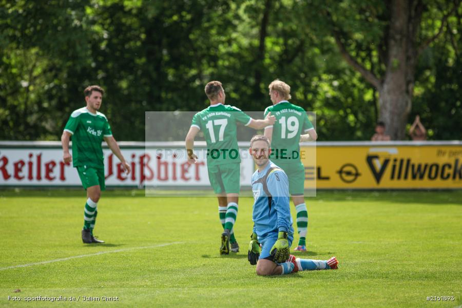 Raphael Heid, Felix Strohmenger, 22.05.2016, Meisterschaft, Gruppe 2, Kreisliga Würzburg, Fussball, FSV Zellingen, FV Karlstadt - Bild-ID: 2161893