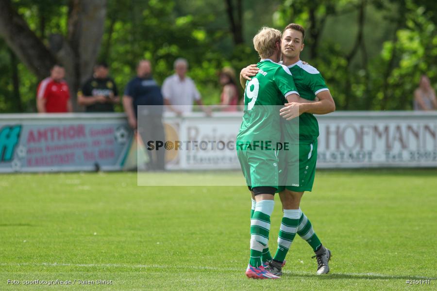 Felix Strohmenger, Michael Winkler, 22.05.2016, Meisterschaft, Gruppe 2, Kreisliga Würzburg, Fussball, FSV Zellingen, FV Karlstadt - Bild-ID: 2161911