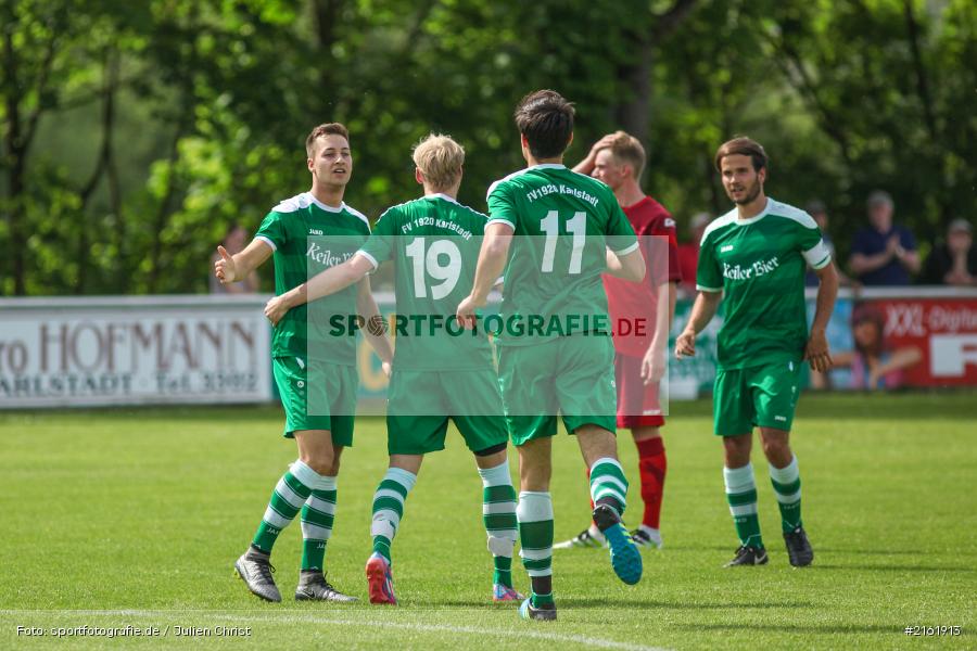 Felix Strohmenger, Michael Winkler, 22.05.2016, Meisterschaft, Gruppe 2, Kreisliga Würzburg, Fussball, FSV Zellingen, FV Karlstadt - Bild-ID: 2161913