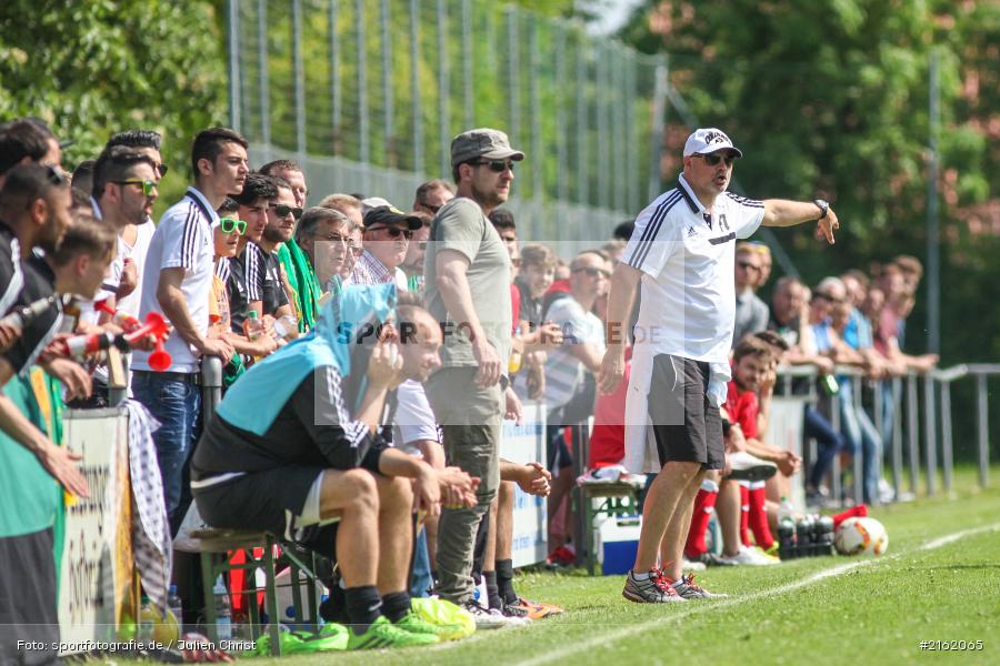 Frank Zyzik, 26.05.2016, Fussball, Bezirksliga Ufr., Relegation, VfR Großostheim, SG Hettstadt - Bild-ID: 2162065 Frank Zyzik, 26.05.2016, Fussball, Bezirksliga Ufr., Relegation, VfR Großostheim, SG Hettstadt - Bild-ID: 2162065
