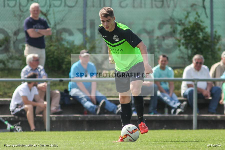 Marco Oster, 26.05.2016, Fussball, Bezirksliga Ufr., Relegation, VfR Großostheim, SG Hettstadt - Bild-ID: 2162074