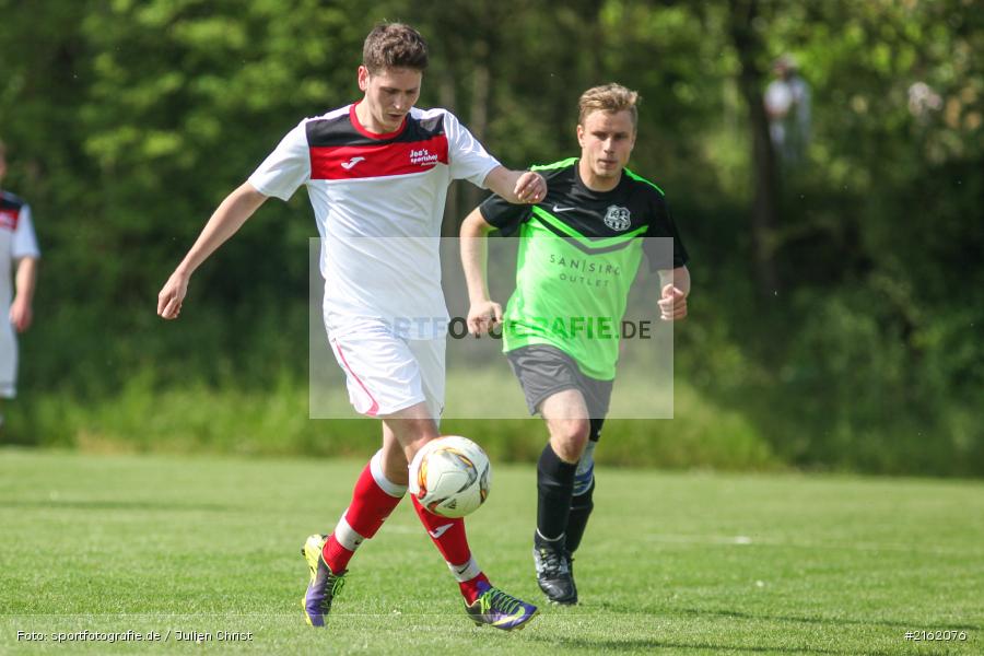 Florian Sauer, 26.05.2016, Fussball, Bezirksliga Ufr., Relegation, VfR Großostheim, SG Hettstadt - Bild-ID: 2162076