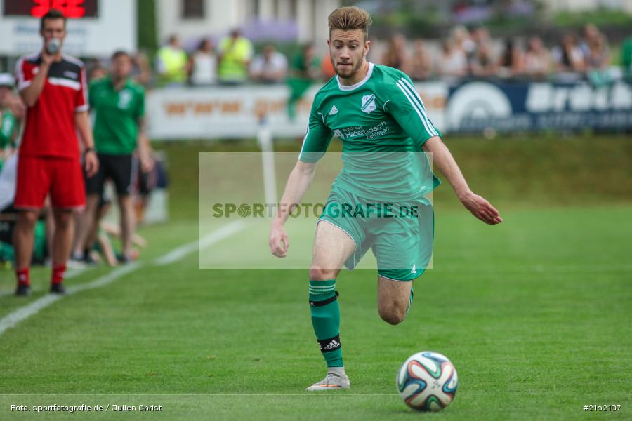 Yannick Eckert, FC Blau Weiss Leinach, 28.05.2016, Kreisliga Würzburg Gruppe 2, Relegation, FV Thüngersheim, SV Birkenfeld - Bild-ID: 2162107