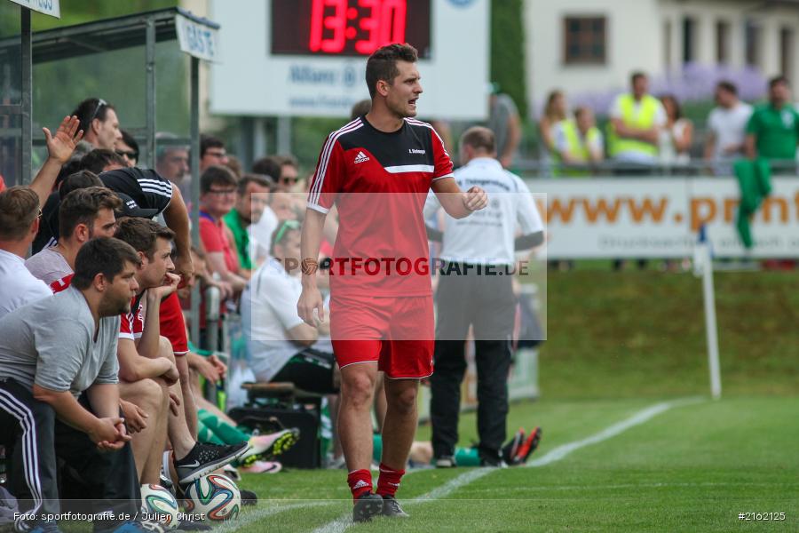 Benedikt Strohmenger, FC Blau Weiss Leinach, 28.05.2016, Kreisliga Würzburg Gruppe 2, Relegation, FV Thüngersheim, SV Birkenfeld - Bild-ID: 2162125