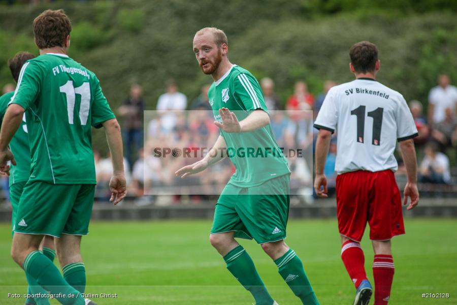 Florian Volpert, Stefan Pfeuffer, FC Blau Weiss Leinach, 28.05.2016, Kreisliga Würzburg Gruppe 2, Relegation, FV Thüngersheim, SV Birkenfeld - Bild-ID: 2162128