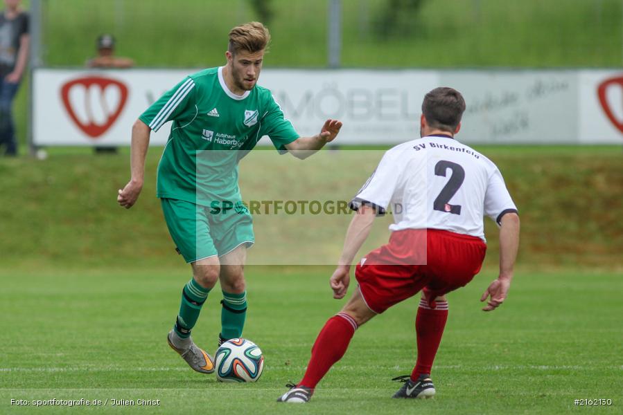 Yannick Eckert, Bjoern Schebler, FC Blau Weiss Leinach, 28.05.2016, Kreisliga Würzburg Gruppe 2, Relegation, FV Thüngersheim, SV Birkenfeld - Bild-ID: 2162130