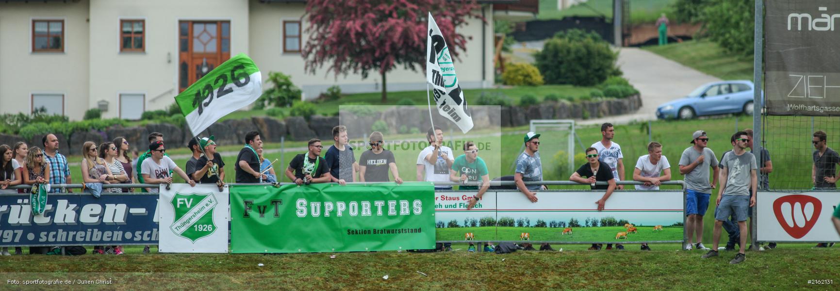 Supporters, FC Blau Weiss Leinach, 28.05.2016, Kreisliga Würzburg Gruppe 2, Relegation, FV Thüngersheim, SV Birkenfeld - Bild-ID: 2162131