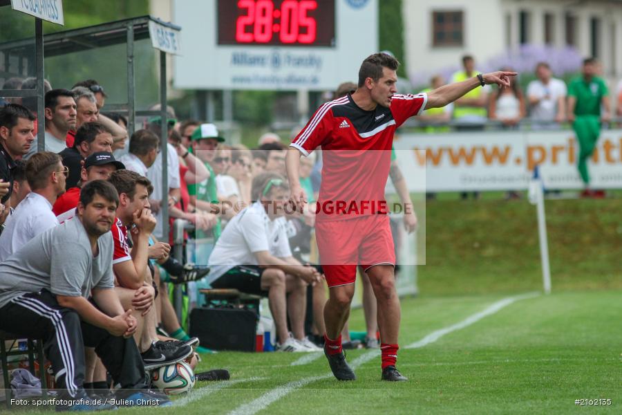 Benedikt Strohmenger, FC Blau Weiss Leinach, 28.05.2016, Kreisliga Würzburg Gruppe 2, Relegation, FV Thüngersheim, SV Birkenfeld - Bild-ID: 2162135