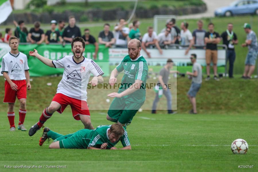 Martin Gutbrod, Frederik Ebert, FC Blau Weiss Leinach, 28.05.2016, Kreisliga Würzburg Gruppe 2, Relegation, FV Thüngersheim, SV Birkenfeld - Bild-ID: 2162167