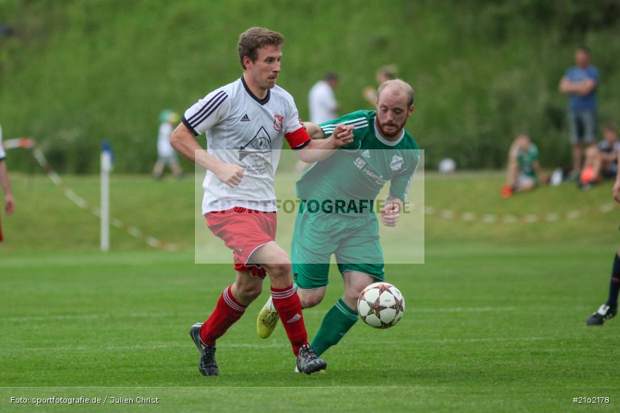 Florian Volpert, Peter Schebler, FC Blau Weiss Leinach, 28.05.2016, Kreisliga Würzburg Gruppe 2, Relegation, FV Thüngersheim, SV Birkenfeld - Bild-ID: 2162178