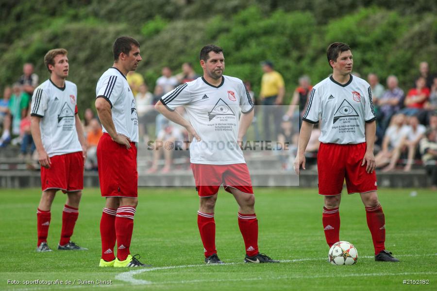 Florian Dreher, Christian Eckert, Rene Redelberger, FC Blau Weiss Leinach, 28.05.2016, Kreisliga Würzburg Gruppe 2, Relegation, FV Thüngersheim, SV Birkenfeld - Bild-ID: 2162182