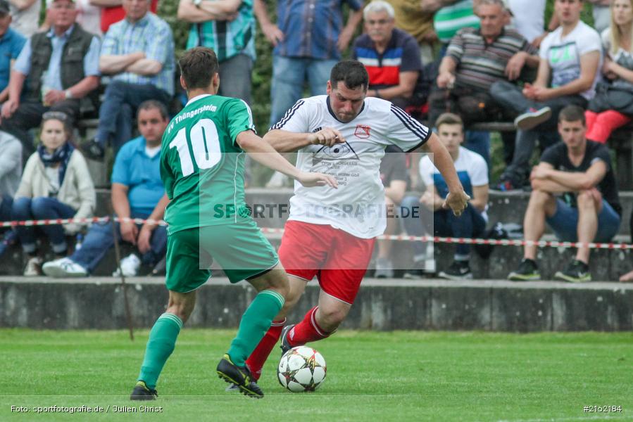 Daniel Wagner, Rene Redelberger, FC Blau Weiss Leinach, 28.05.2016, Kreisliga Würzburg Gruppe 2, Relegation, FV Thüngersheim, SV Birkenfeld - Bild-ID: 2162184