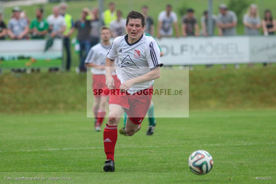 Florian Dreher, FC Blau Weiss Leinach, 28.05.2016, Kreisliga Würzburg Gruppe 2, Relegation, FV Thüngersheim, SV Birkenfeld - Bild-ID: 2162211