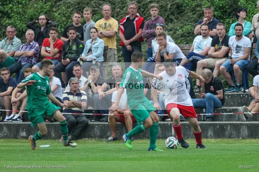 Tobias Weiss, Rene Redelberger, FC Blau Weiss Leinach, 28.05.2016, Kreisliga Würzburg Gruppe 2, Relegation, FV Thüngersheim, SV Birkenfeld - Bild-ID: 2162217