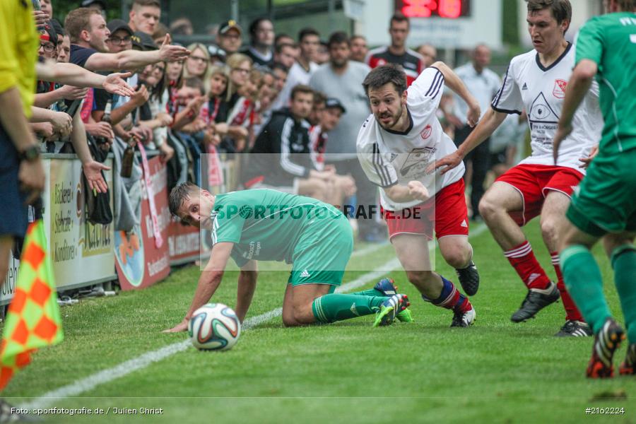 Tobias Weiss, Frederik Ebert, FC Blau Weiss Leinach, 28.05.2016, Kreisliga Würzburg Gruppe 2, Relegation, FV Thüngersheim, SV Birkenfeld - Bild-ID: 2162224