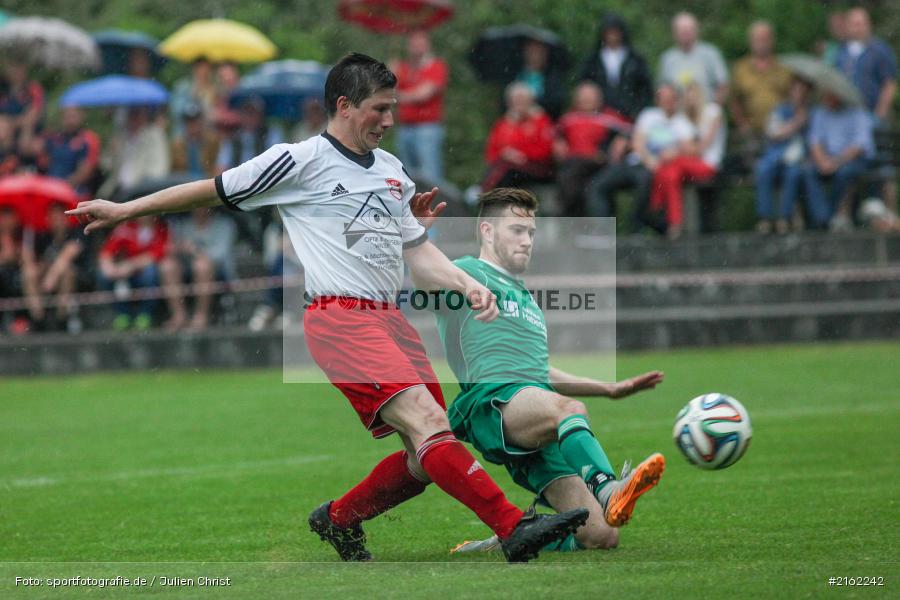 Yannick Eckert, Florian Dreher, FC Blau Weiss Leinach, 28.05.2016, Kreisliga Würzburg Gruppe 2, Relegation, FV Thüngersheim, SV Birkenfeld - Bild-ID: 2162242