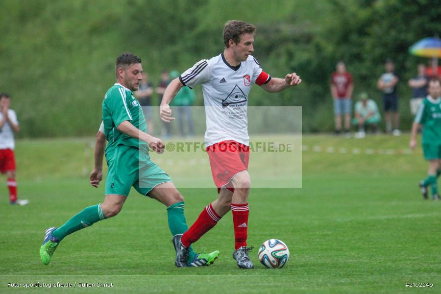 Tobias Weiss, Peter Schebler, FC Blau Weiss Leinach, 28.05.2016, Kreisliga Würzburg Gruppe 2, Relegation, FV Thüngersheim, SV Birkenfeld - Bild-ID: 2162246