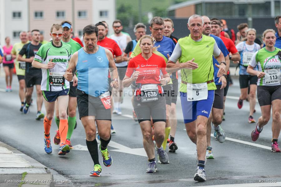 12.06.2016, WVV Halbmarathon 2016, Marathon Würzburg, iWelt Marathon - Bild-ID: 2165343