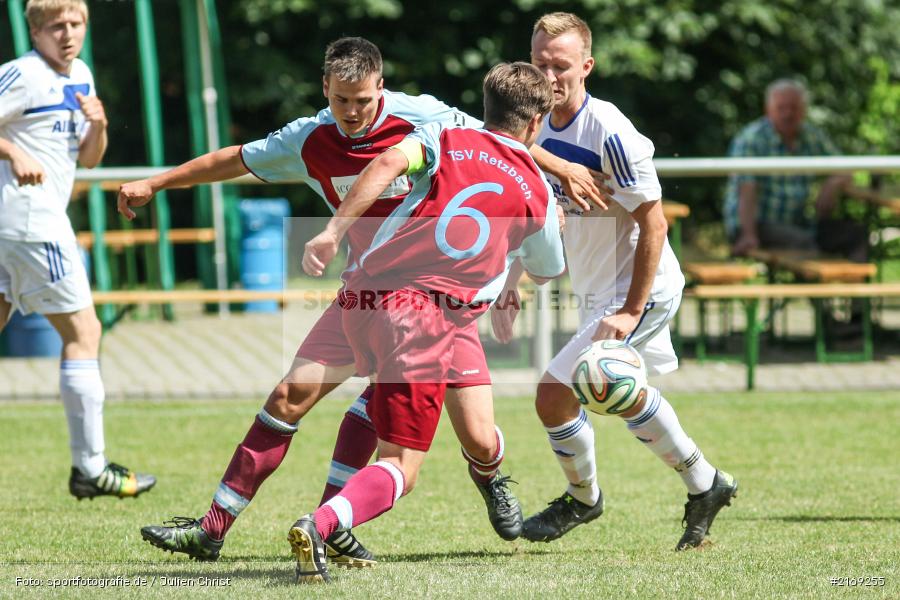 Dominik Hehrlein, Andreas Köhler, Hundsbach, Fussball, 10.07.2016, Sportfest Hundsbach, FC Leinach, TSV Retzbach - Bild-ID: 2169255
