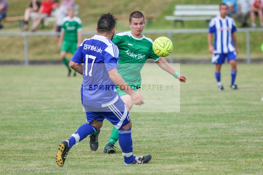 Johannes Schreiner, Giovanni Mobilia, Freundschaftsspiel, 17.07.2016, Sportfest Wernfeld, Fussball, TSV Lohr, FV Karlstadt - Bild-ID: 2169755