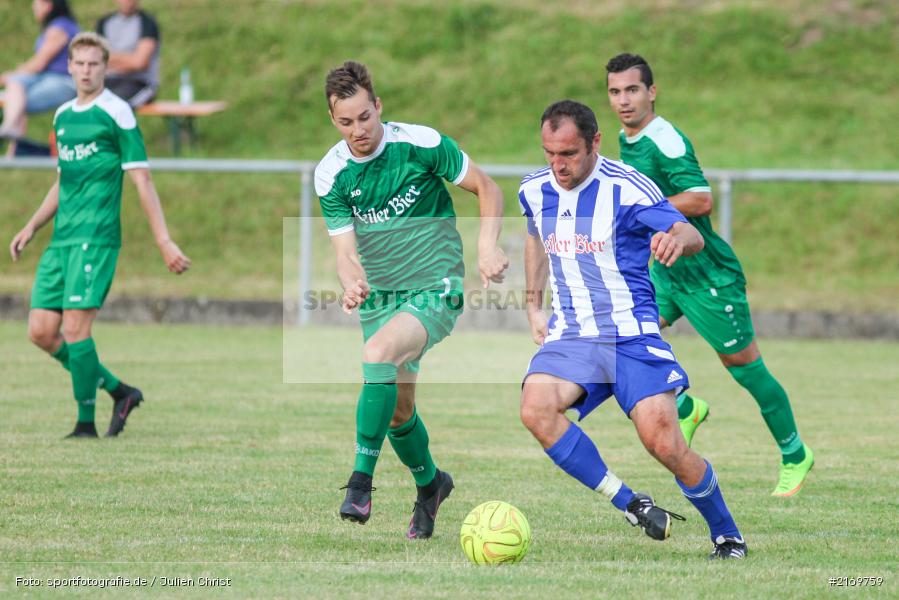 Michael Winkler, Christian Mathea, Freundschaftsspiel, 17.07.2016, Sportfest Wernfeld, Fussball, TSV Lohr, FV Karlstadt - Bild-ID: 2169759