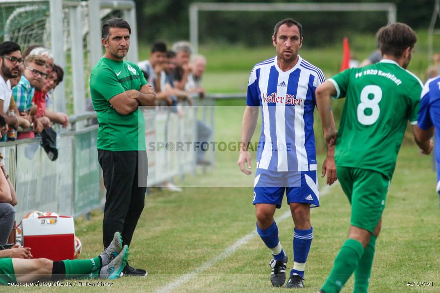 Tamer Yigit, Christian Mathea, Freundschaftsspiel, 17.07.2016, Sportfest Wernfeld, Fussball, TSV Lohr, FV Karlstadt - Bild-ID: 2169761