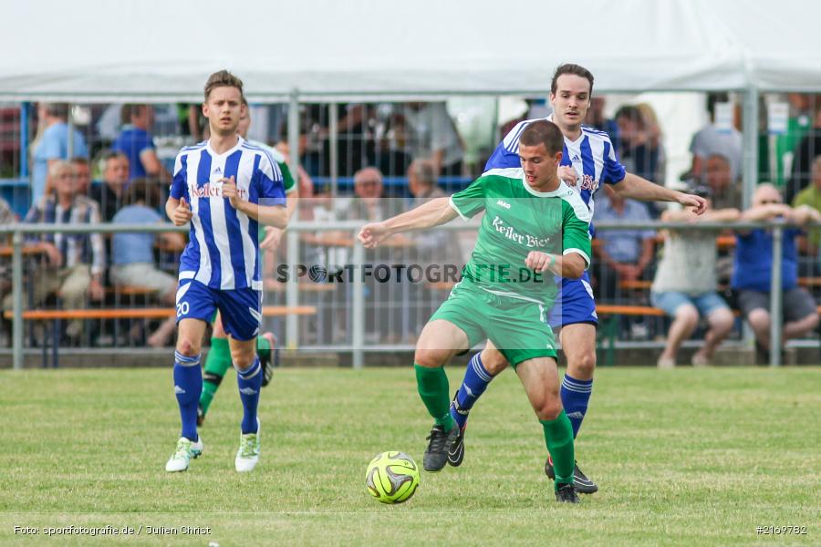 Johannes Schreiner, Freundschaftsspiel, 17.07.2016, Sportfest Wernfeld, Fussball, TSV Lohr, FV Karlstadt - Bild-ID: 2169782